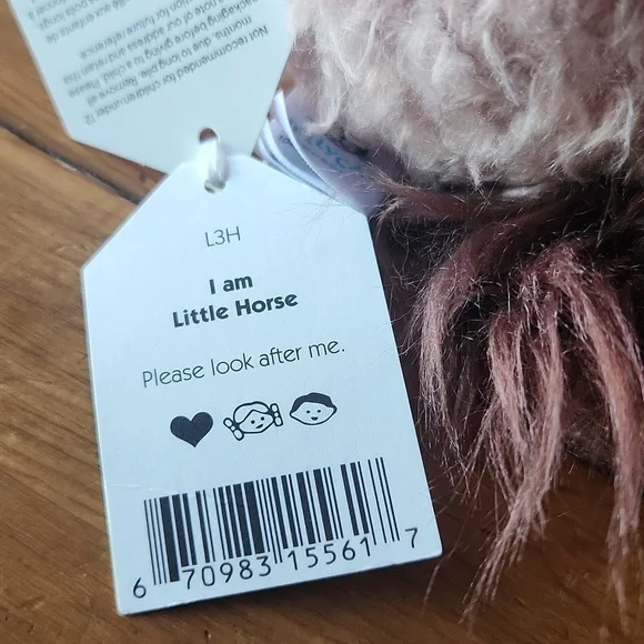 Jellycat Little Horse 1.6x5.9x2" Soft and Plush BNWT Authentic - Picture 8 of 8